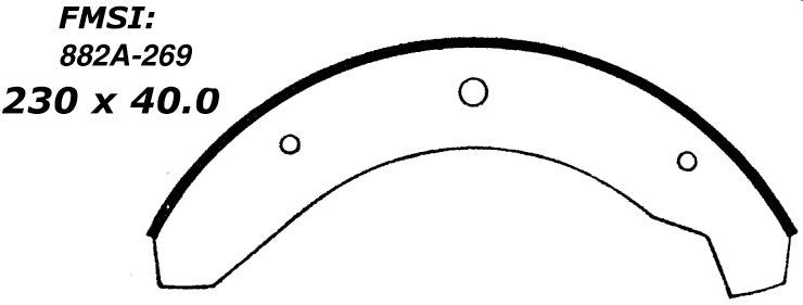 Porterfield Brake Shoes for 1970 VOLKSWAGEN BEETLE