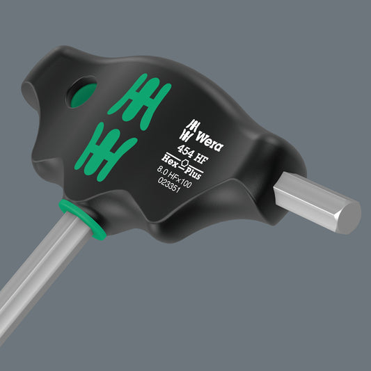 Wera 454/5 HF SHK Set 1 Hex-Plus T-Handle Screwdriver Set Metric 05136070001
