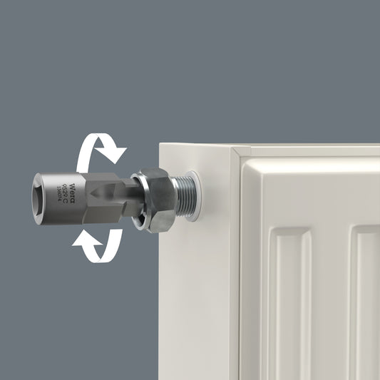 Wera 9529 C SB Step Wrench 1/2" Drive 05136074001