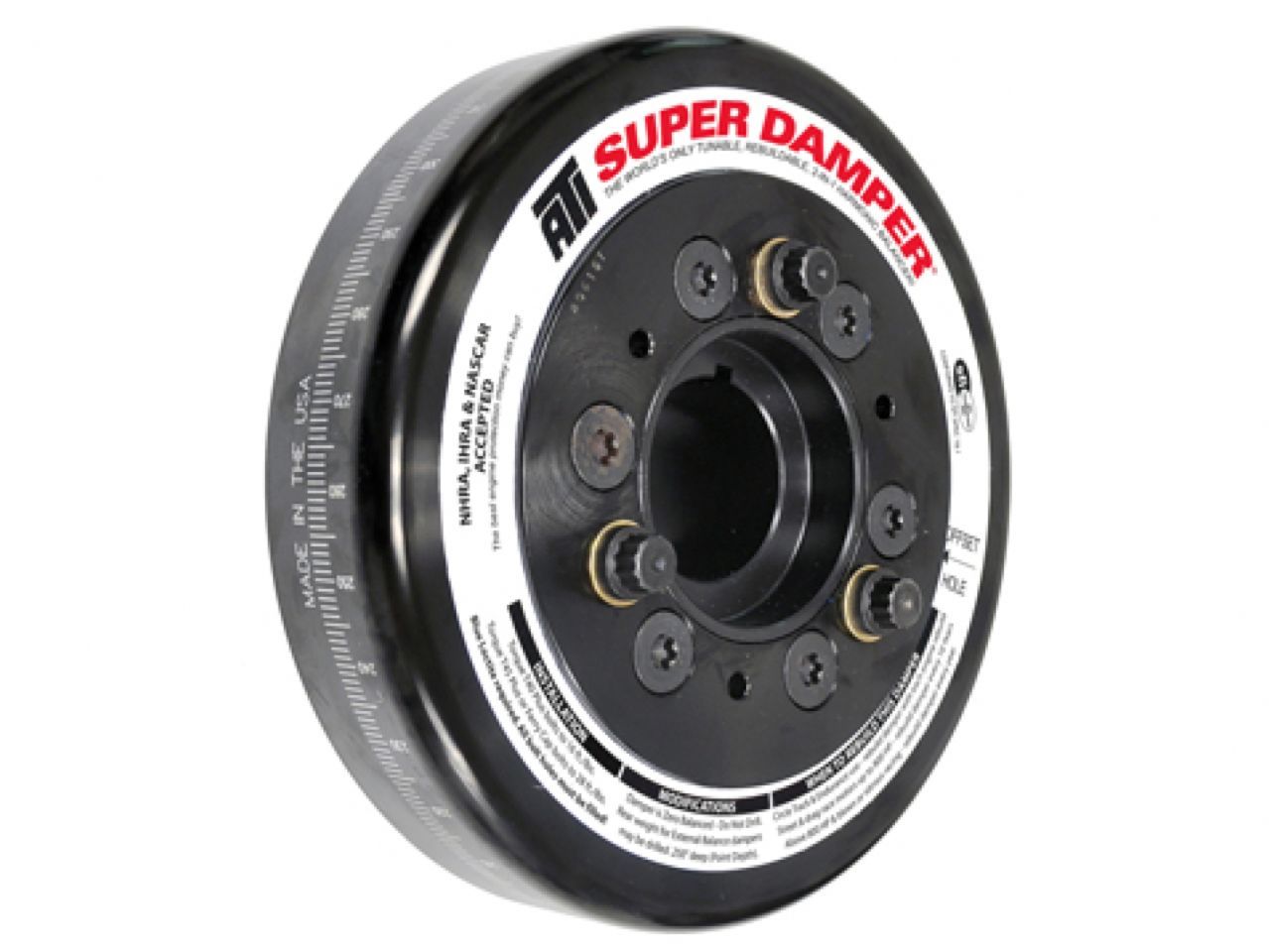 ATI Performance Products Damper - 6.78 - Aluminum - 6 Groove