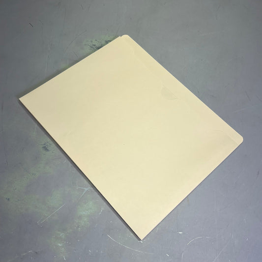 SMEAD (50 PACK) File Jackets Straight Cut Tab 2-Ply 1" Expansion Manila 75520
