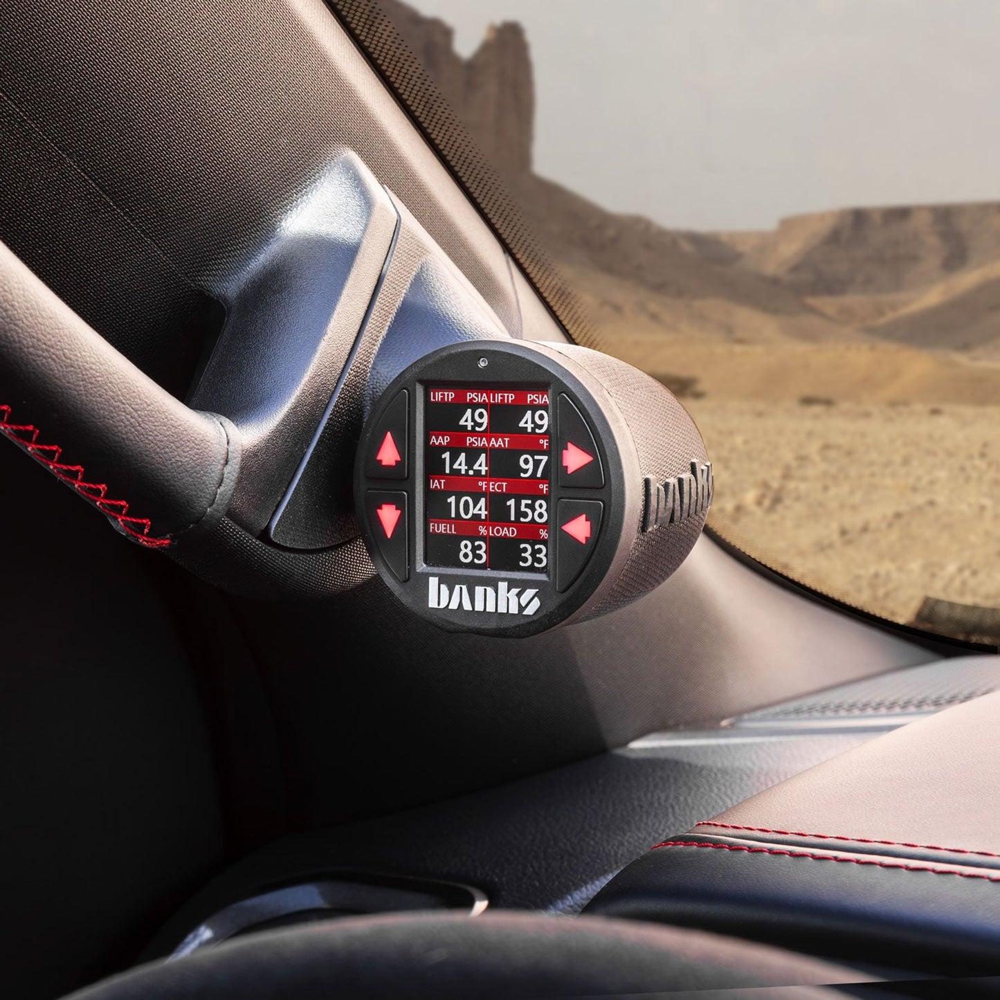 Banks Power iDash Data Pro System Universal CAN for use with Banks PedalMonster 2008+ 66715