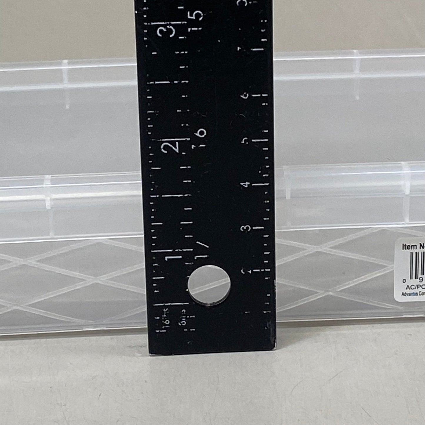 ADVANTUS (16 Pack) Super Stacker® Pencil Box Transparent Clear 091141403096