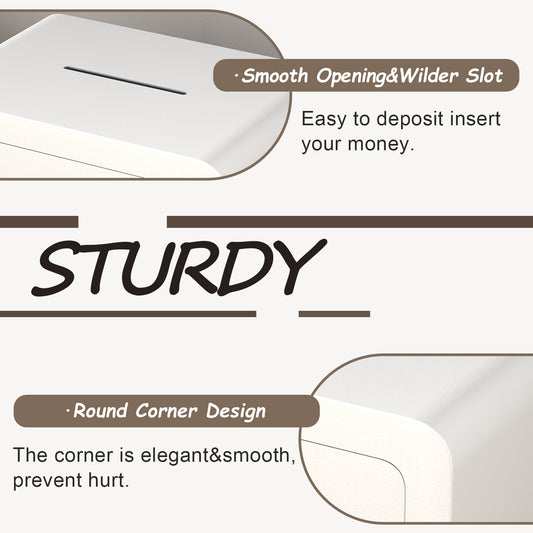 Mini Home Safe: 0.23 cu ft for valuables.