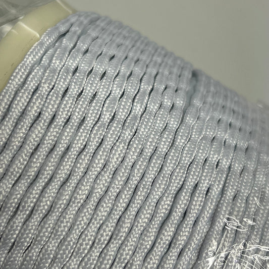 IF&D Lead Free Sausage Bead Weight Roll 4/32" Thick 100 yds White LW80