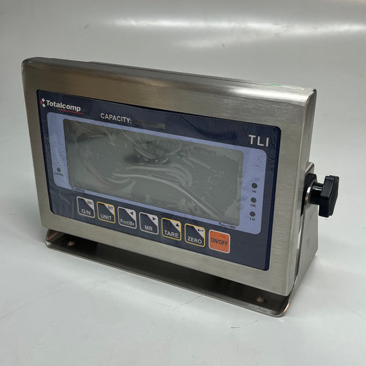 TOTAL COMP INC Stainless Steel Weight Indicator W/Power Cord 2" LCD 110013016033