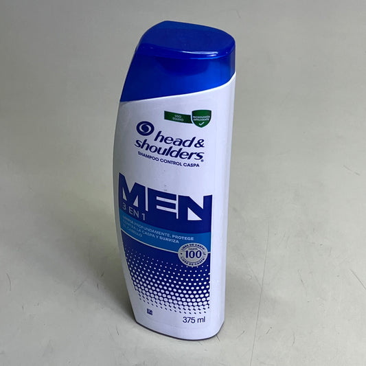 HEAD & SHOULDERS (6 PACK) Antidandruff Shampoo 3 In 1 Action Formula 375 Ml