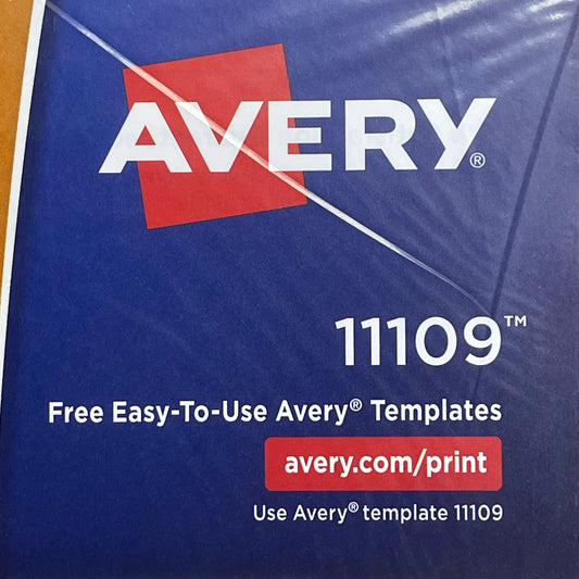 AVERY (12-PACK) Insertable Big Tab Dividers 3-Hole 5-Set Double-Sided Buff 11109