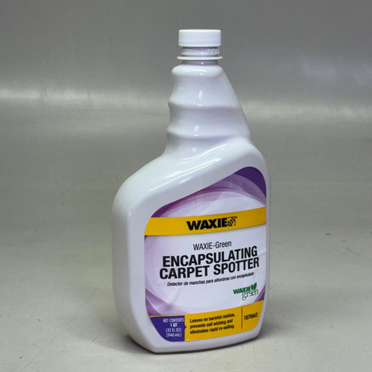 WAXIE-GREEN Encapsulating Carpet Spotter 32 fl oz White 1070662
