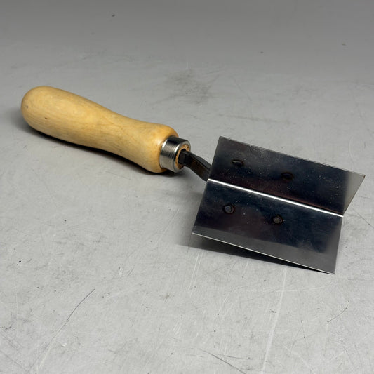 KRAFT TOOL CO EIFS Outside Corner Tool with Wood Handle 3" x 1-1/2" PL506