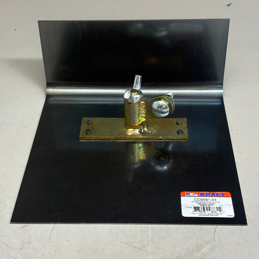 KRAFT TOOL CO Lip Blue Steel Walking Cove Tool with Swivel Bracket 6 x 6 3/4"R 6