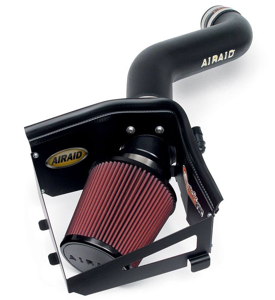 Airaid 04-08 Dodge Durango / 07-08 Aspen 5.7L Hemi CAD Intake System w/ Tube (Oiled / Red Media) 300-156