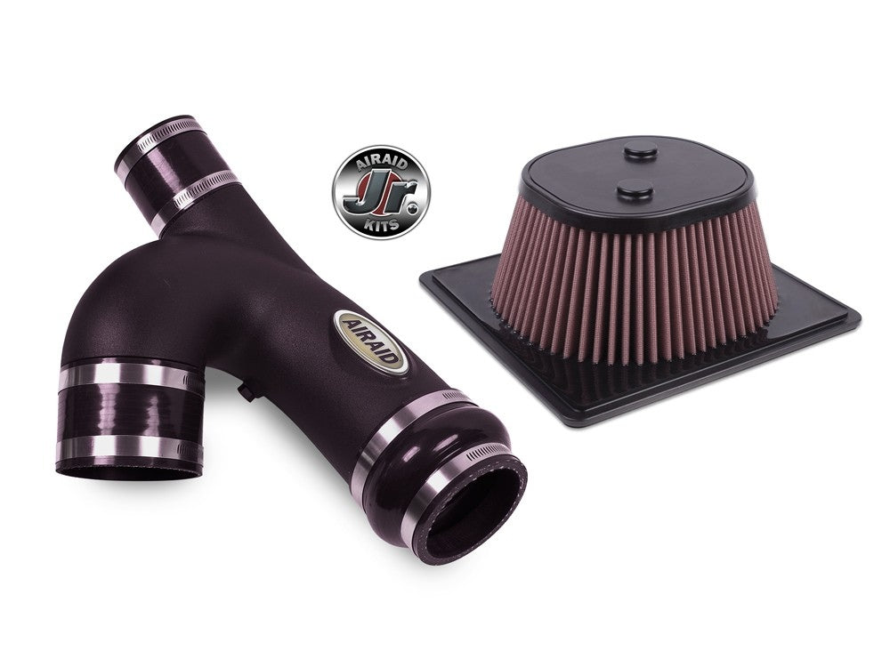 Airaid Jr. Intake Kit, Bifurcated Tube, Oiled / Red Media 11-14 Ford F-150 3.5L Ecoboost 400-701