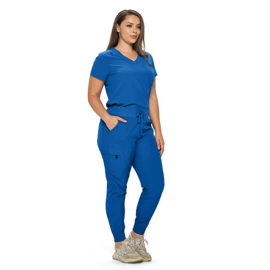 MONARCH UNIFORMS Stretchy Scrubs Women's Jogger Scrub Set