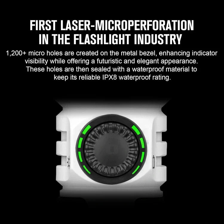 OLIGHT SEEKER4PROWH Seeker 4 Pro High Power Flashlight - White CW(5700~7000K)