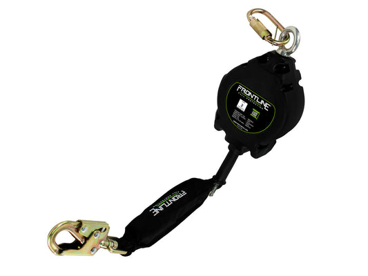 Frontline RPG25LE Leading Edge Cable Single Leg SRL with Steel Snap Hook End