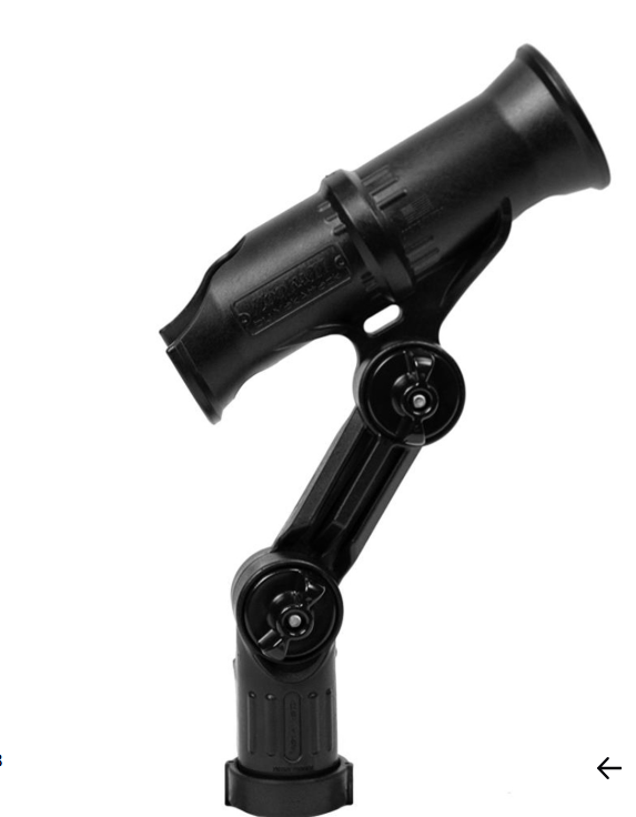 Zooka II™ Rod Holder with Track Mounted LockNLoad™ Mounting System