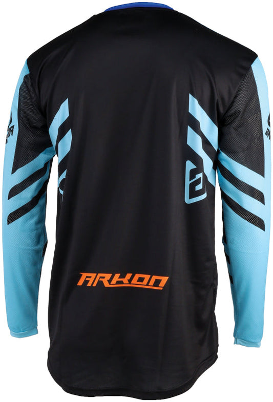 Answer 24 Arkon Nitrus Jersey Blue/Black/Hyper Orange - XL 442476