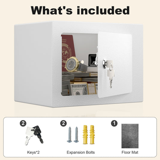 Small Safe: 0.23 Cu. Ft