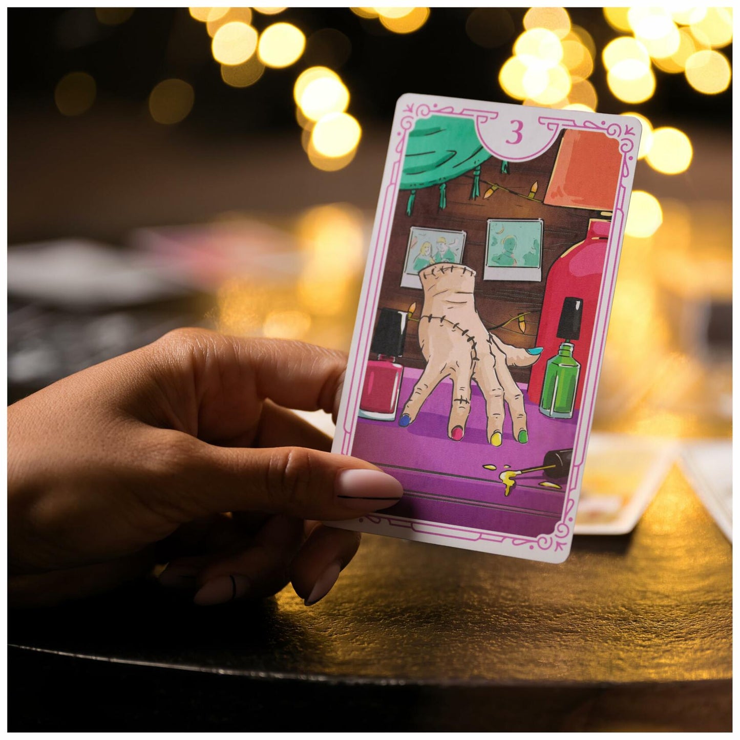 Spin Master Games Wednesday Card Game Premium Foil Cards 3-10 Players 10+