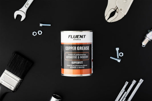 Fluent Source Copper Grease Anti-Seize High Temp Lubricant 11 oz