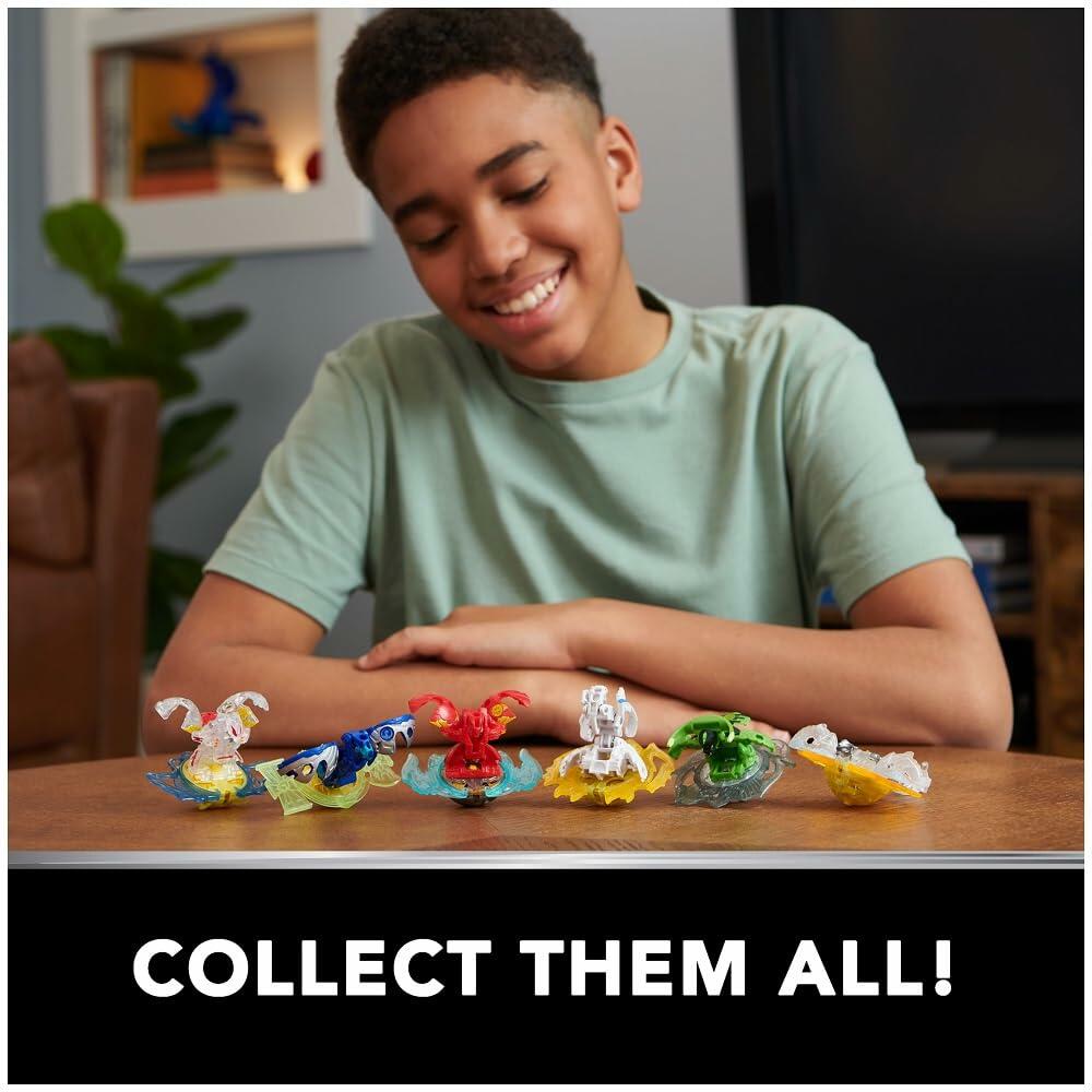 Bakugan Special Attack Dragonoid Spinning Collectible Action Figure & Cards