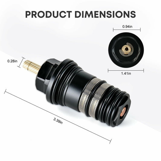 94282000 Thermostatic Cartridge 3/4” Replacement for Shower Valves & Tub Fillers