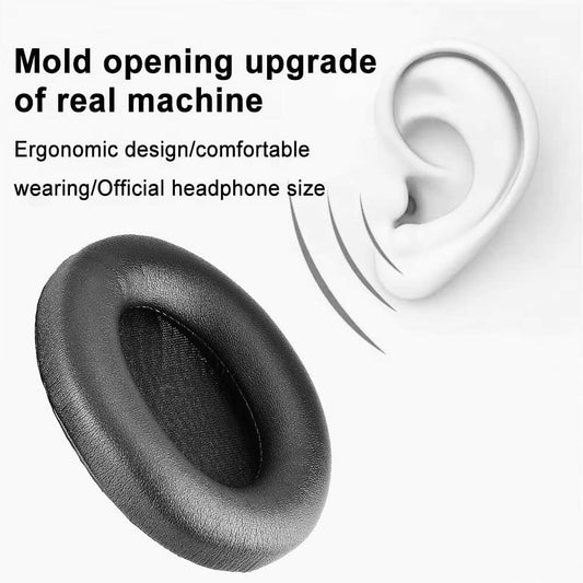 Replacement Earpads for Sony WH-1000XM4 Added Thickness Noise Isolation
