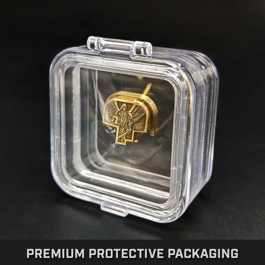 Milspin Slide Back Plate Brass Large US Flag for Smith & Wesson M&P M2.0