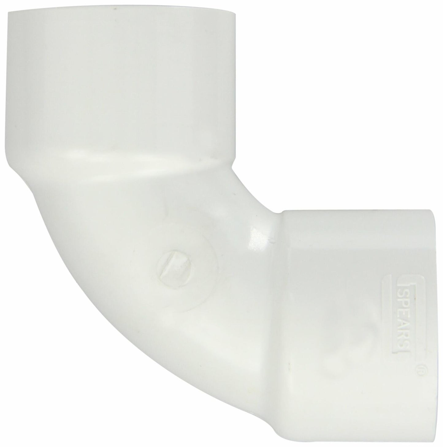 Spears 406-S PVC Pipe Fitting 90° Sweep Elbow Schedule 40 1-1/4" Socket