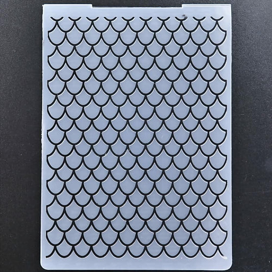 DDOUJOY Wave Anchor Travel Pocket Watch Plastic Embossing Folder 2pcs