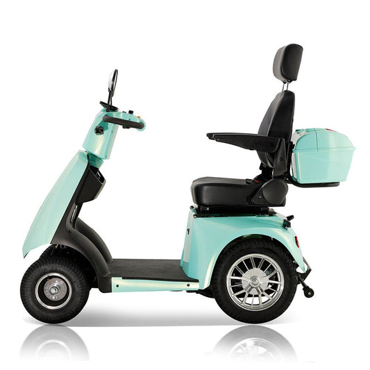 Zvg Heavy-Duty 800W 60V/20AH 4-Wheel Elderly Handicap Adult Mobility Power Travel Scooter, 500LBS (SAK95736)