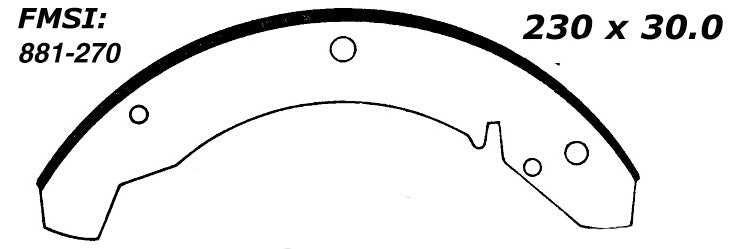 Porterfield Brake Shoes for 1964 VOLKSWAGEN BEETLE