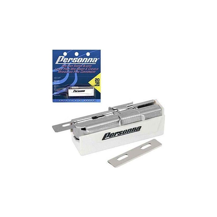 Personna Mini Hair Shaper Injector Blades 20 Blades