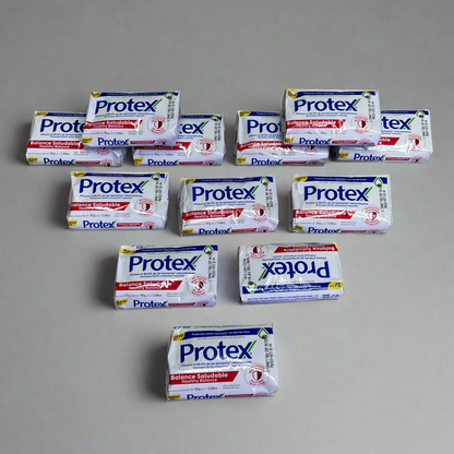 PROTEX (12 PACK) Healthy Balance Bar Soap Natural Antibac Protection BB 04/27