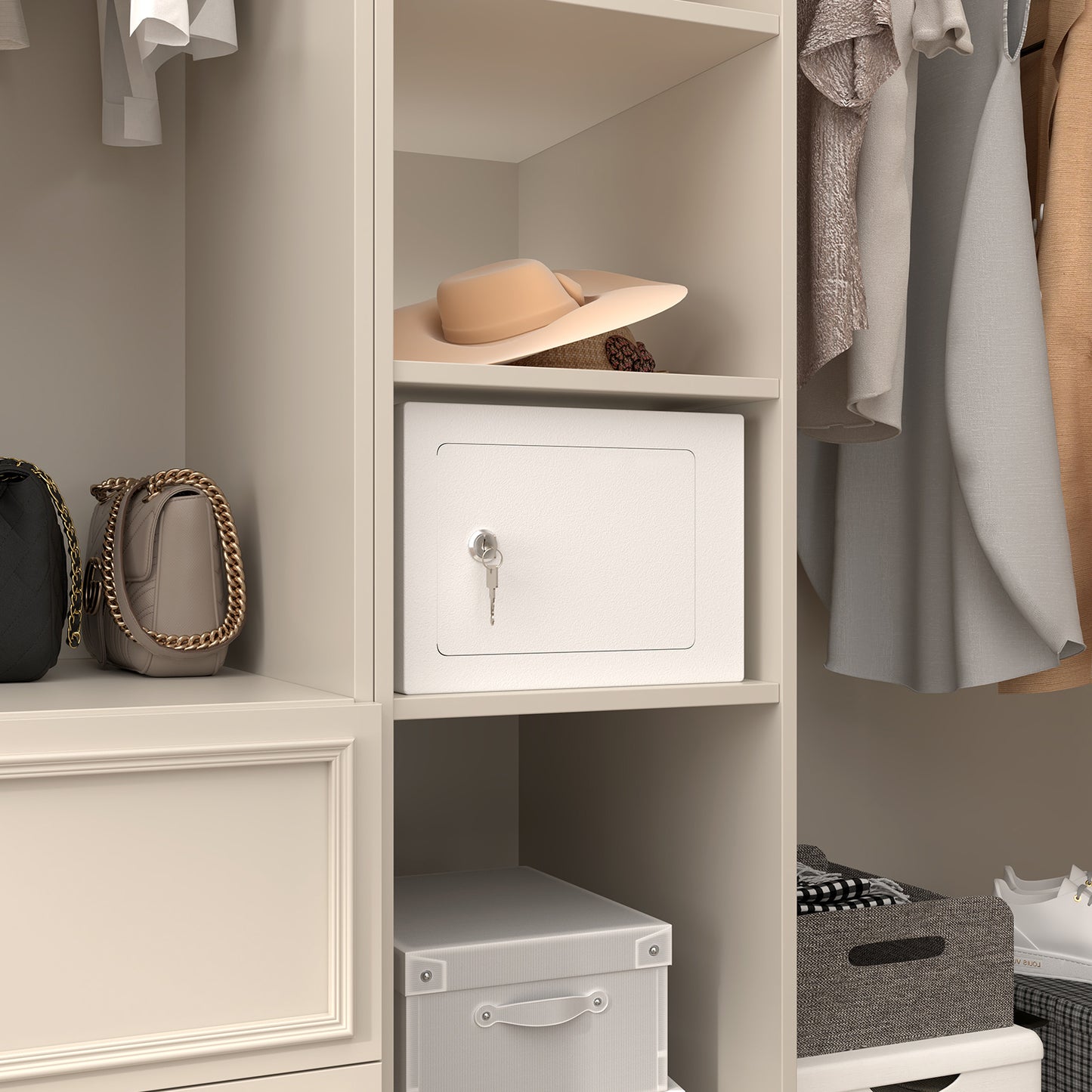 Small Safe: 0.23 Cu. Ft