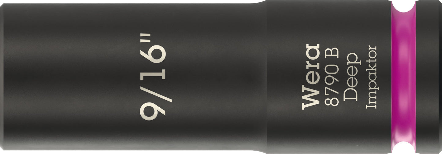 Wera 8790 B Impaktor Deep Socket 3/8" SAE