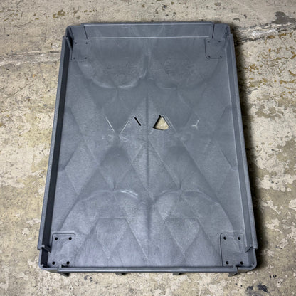 CARLISLE Large Bin Top Utility Cart UC452523 Sz 33” x 45” (Used, Damage item)