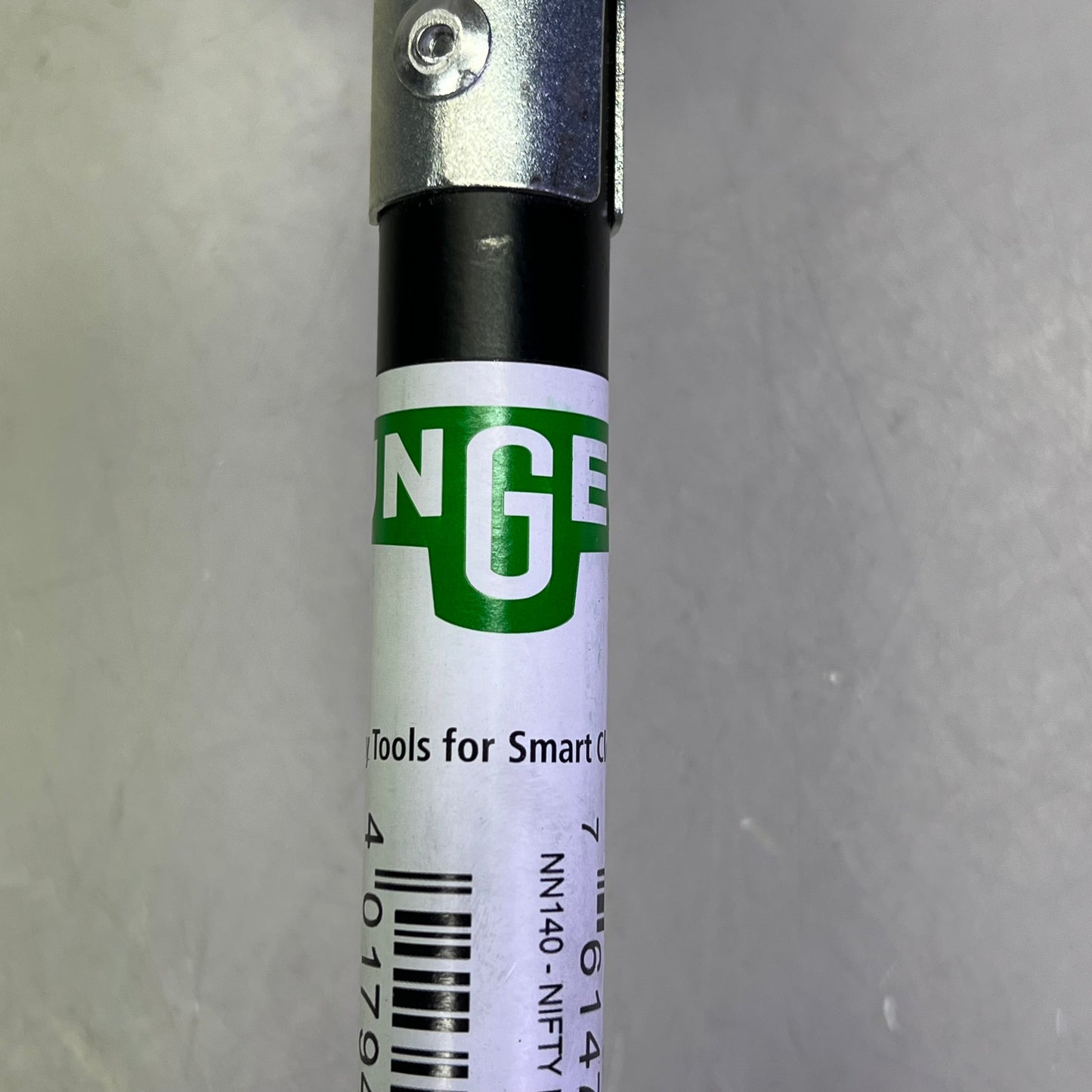 UNGER Heavy Duty Nifty Nabber Pro Steel & Plastic 51" Black/Green NN140