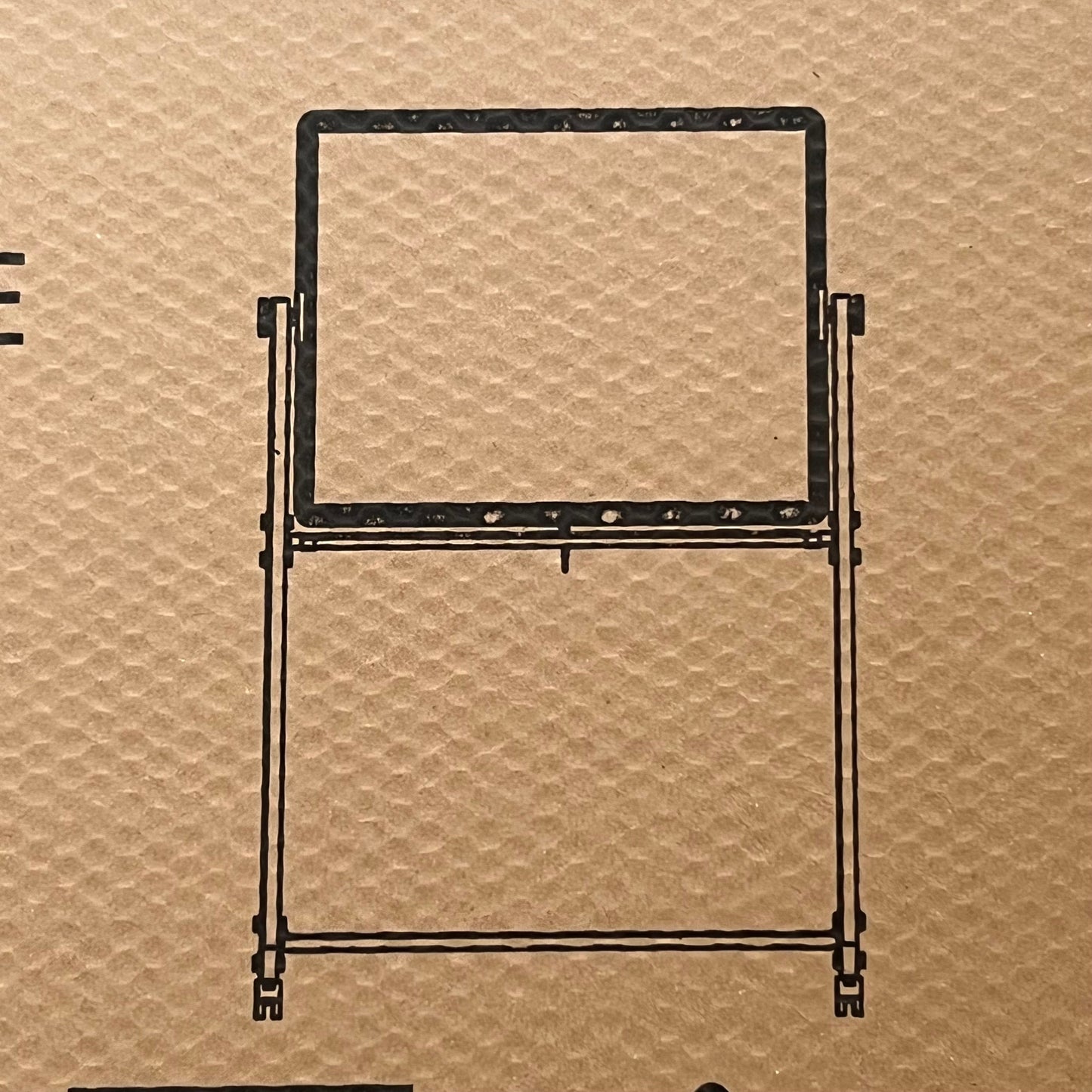 BELNICK (2 Boxes) Mobile Dry Erase Board Sz 50"W x 34"H White