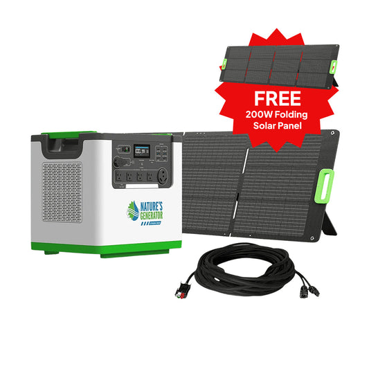 Nature's Generator Lithium 3600 Solar Generator