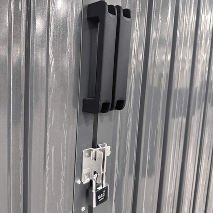 [10X20FT] Alora Heavy-Duty Multipurpose Outdoor All-Weather Utility Garage Storage Shed With Air Vents (SAK74834)