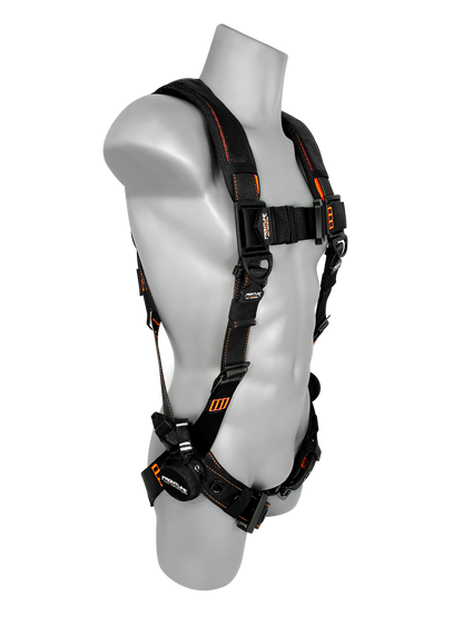 Frontline 110VTB Combat Lite Vest Style Harness with Aluminum Hardware and Suspension Trauma Straps XL/2X
