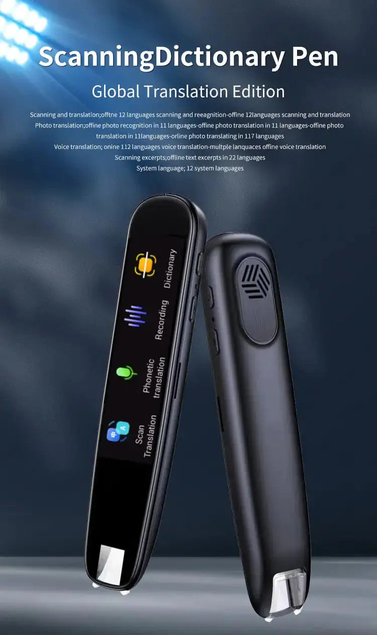 112 Languages Translation Scanning Reading Pen