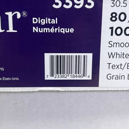 COUGAR (1000 Sheets) Digital Laser Paper Sz 12" x 18", White 3393