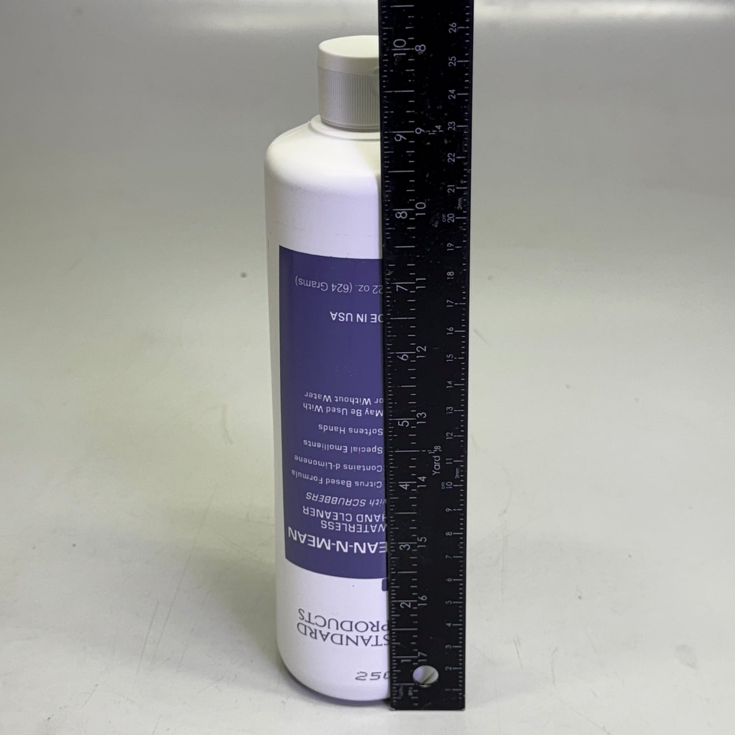 US STANDARD PRODUCTS (12 PACK) Clean-N-Mean Waterless Hand Cleaner 22 oz White 4969USP