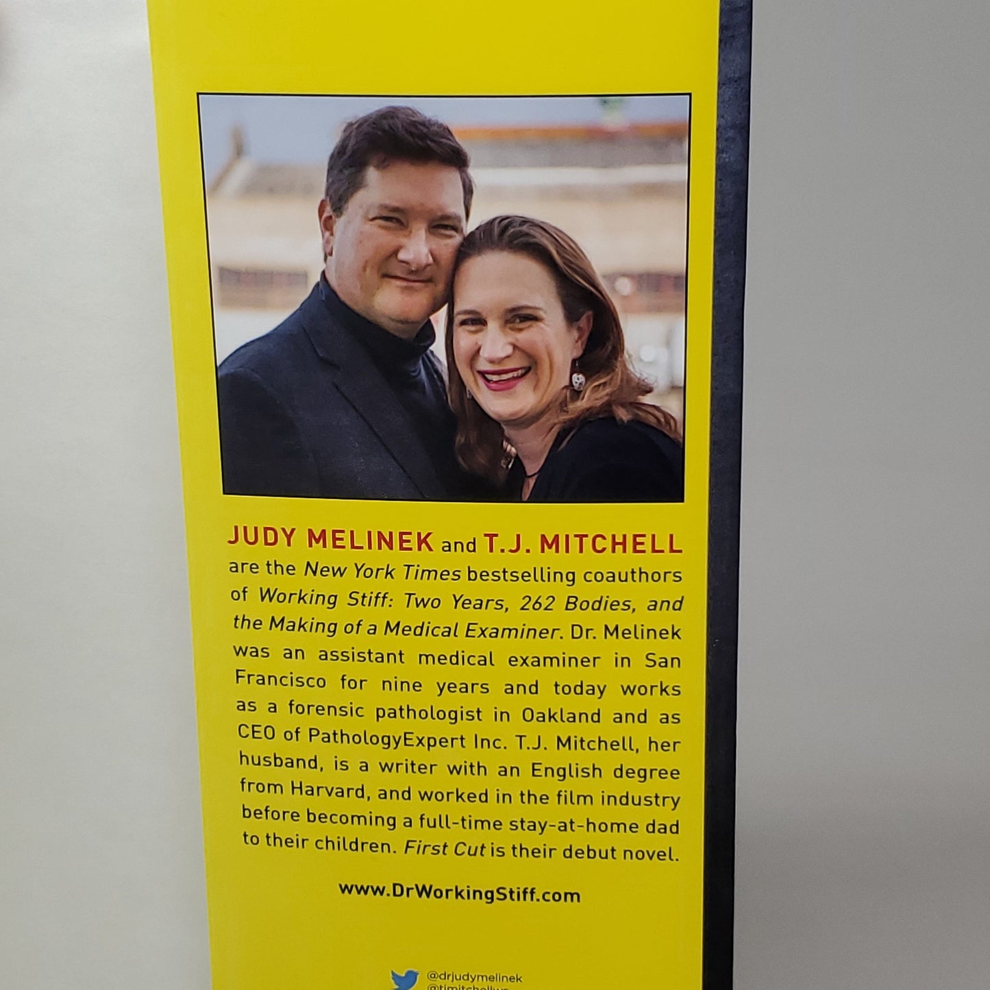 FIRST CUT by Judy Melinek & T.J. Mitchell Book Hardback (New)