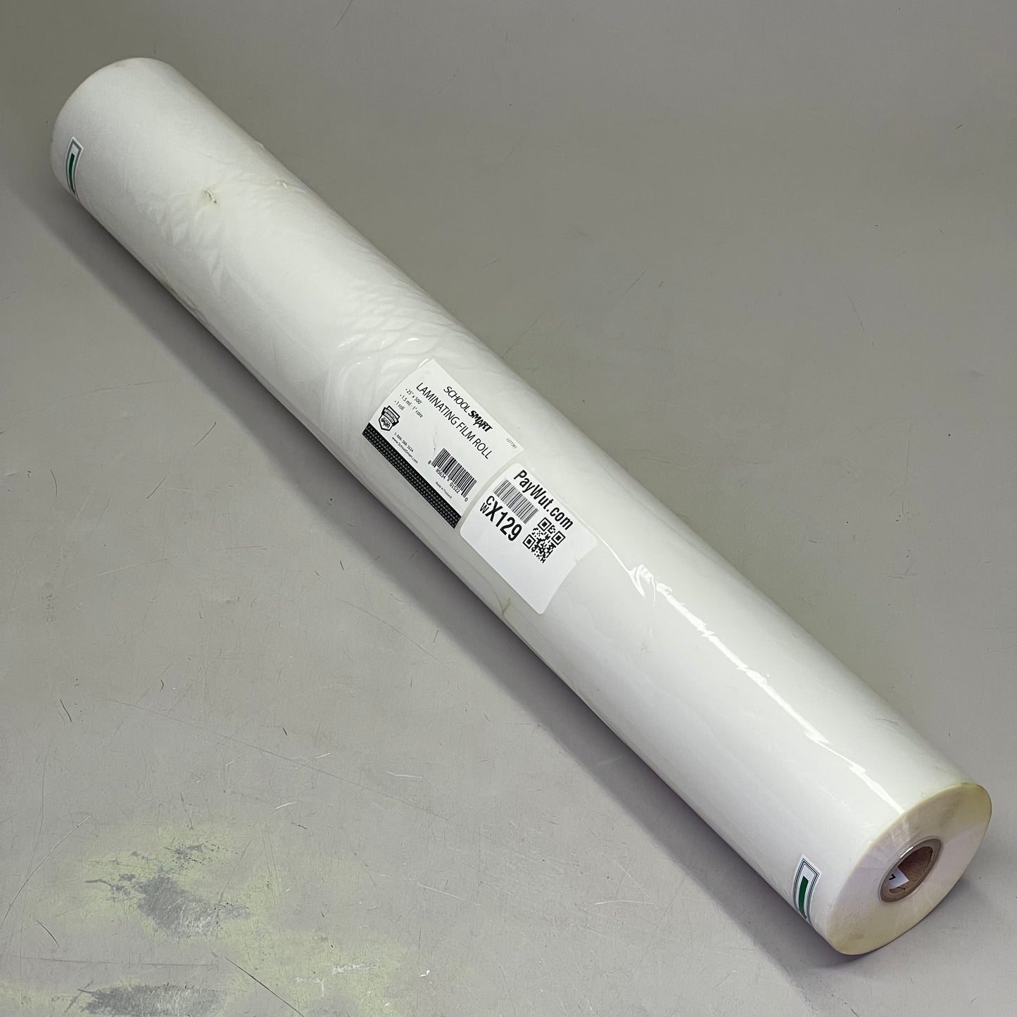 SCHOOL SMART Laminating Film Roll 25" x 500' Clear 1277261