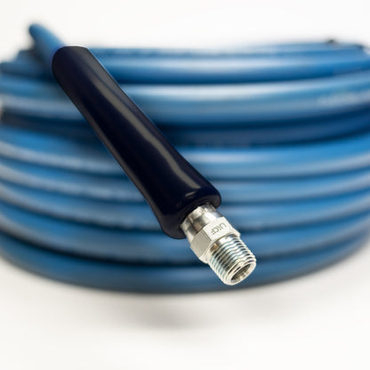 1/4" x 200' Blue Cover | 4,200 PSI Carpet Cleaning Hose Assembly