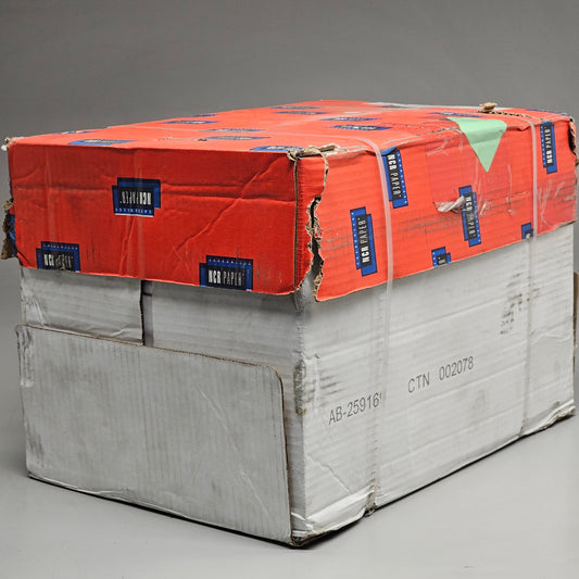 CARBONLESS NCR 5900 Paper Superior 3-Part Reverse Black Print 8.5" x 11" White 606-357